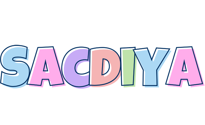 Sacdiya pastel logo