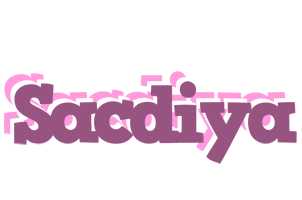 Sacdiya relaxing logo