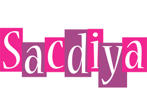 Sacdiya whine logo