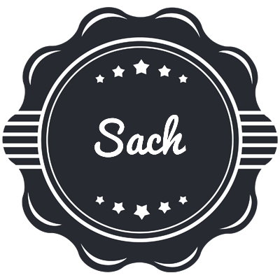 Sach badge logo