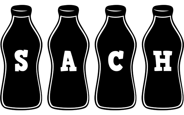 Sach bottle logo