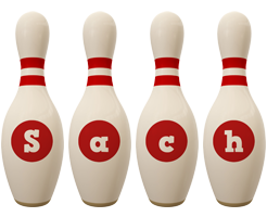 Sach bowling-pin logo