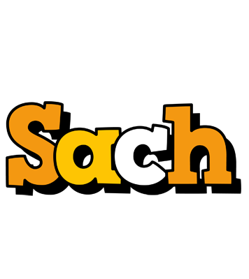 Sach cartoon logo