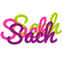 Sach flowers logo