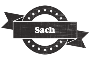 Sach grunge logo