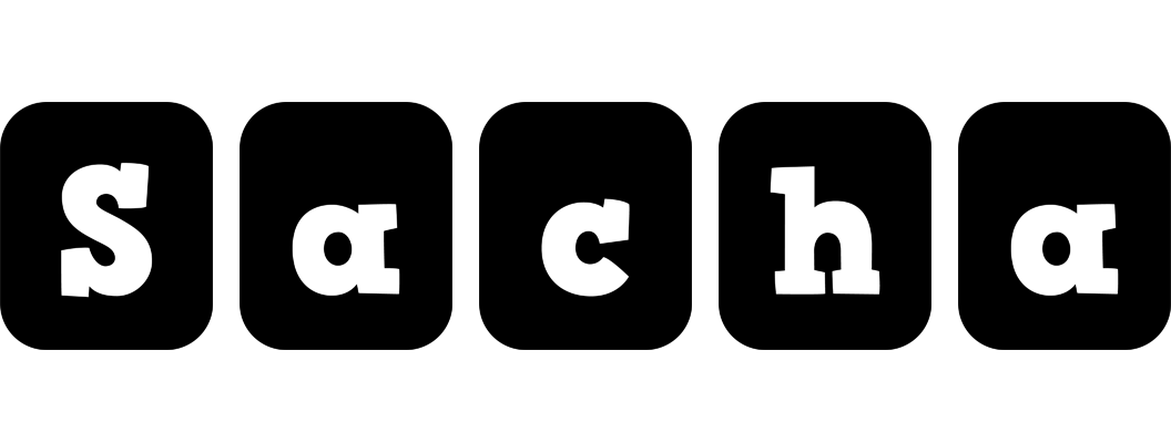 Sacha box logo