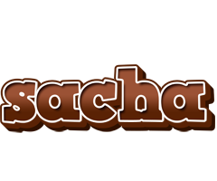 Sacha brownie logo