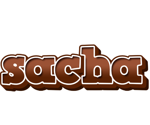 Sacha brownie logo