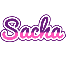 Sacha cheerful logo