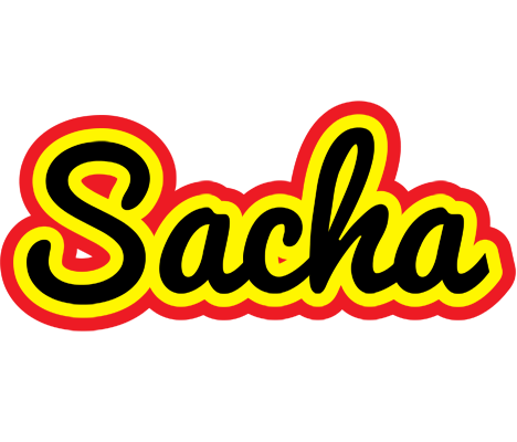 Sacha flaming logo