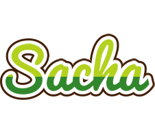 Sacha golfing logo