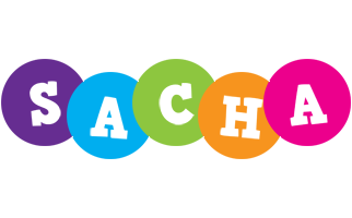 Sacha happy logo