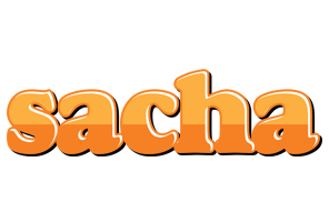 Sacha orange logo