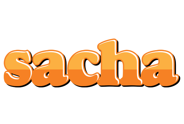 Sacha orange logo