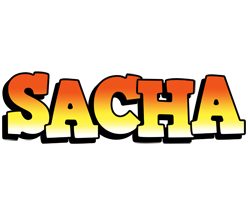 Sacha sunset logo