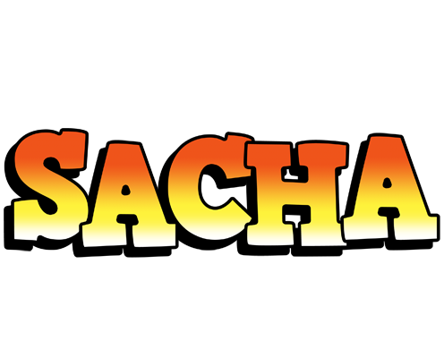 Sacha sunset logo
