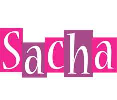 Sacha whine logo