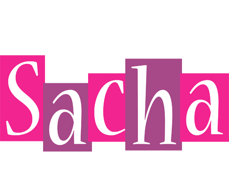 Sacha whine logo