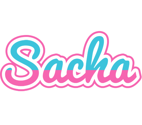 Sacha woman logo