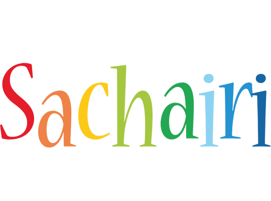 Sachairi birthday logo