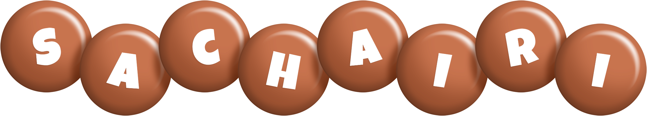 Sachairi candy-brown logo
