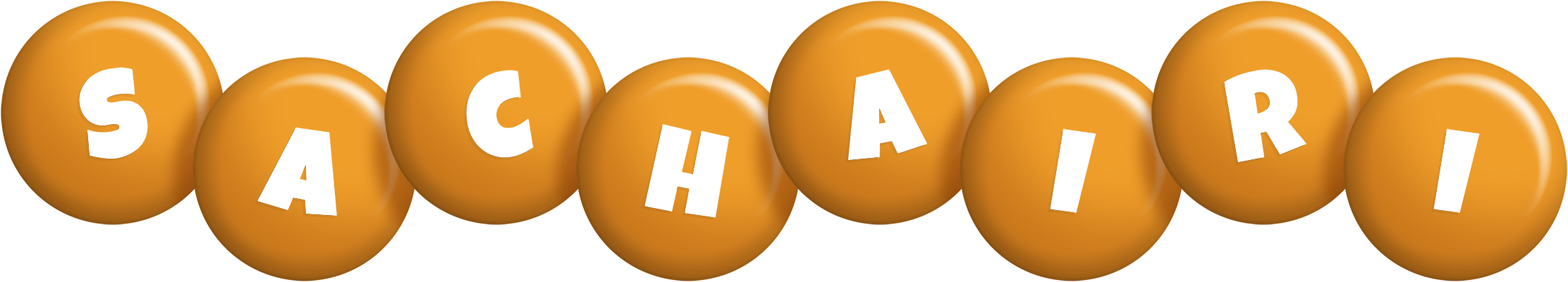 Sachairi candy-orange logo