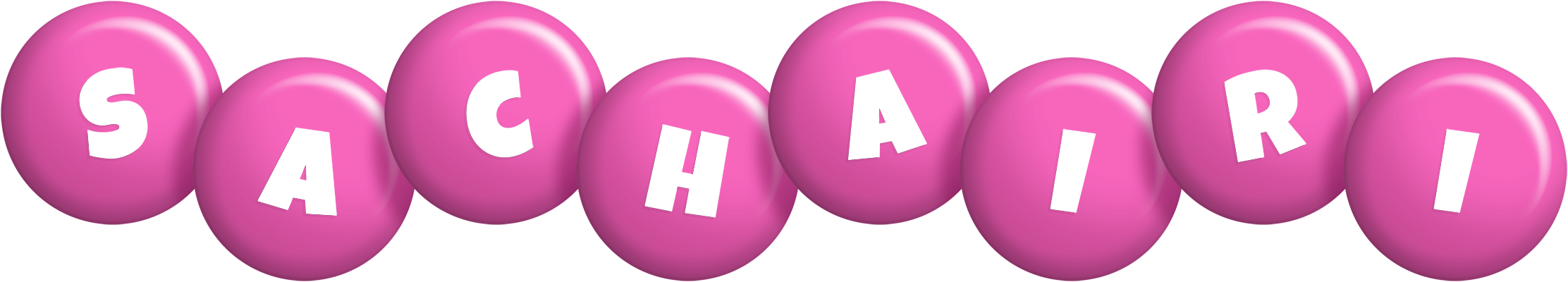 Sachairi candy-pink logo