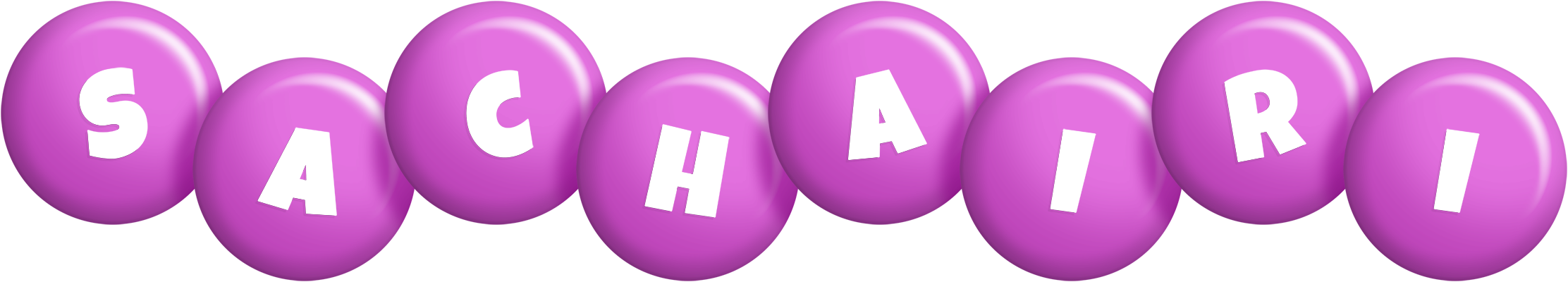 Sachairi candy-purple logo