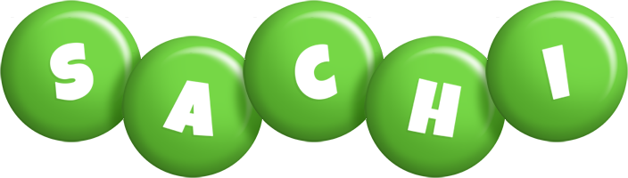 Sachi candy-green logo