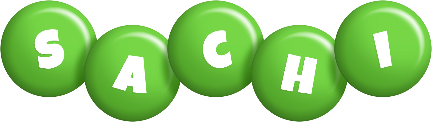 Sachi candy-green logo