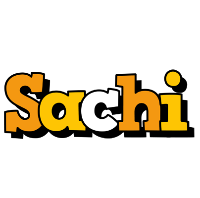 Sachi cartoon logo