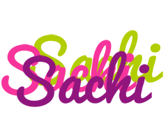 Sachi flowers logo