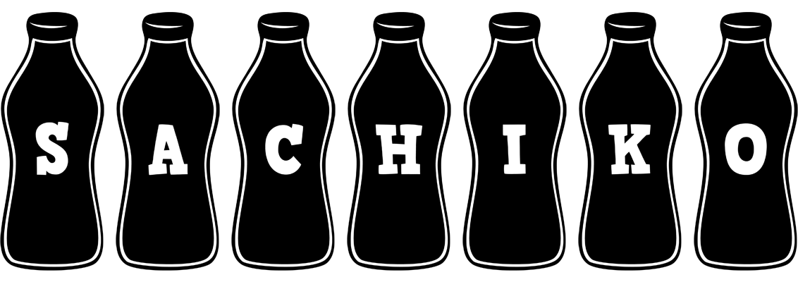 Sachiko bottle logo