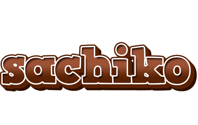 Sachiko brownie logo