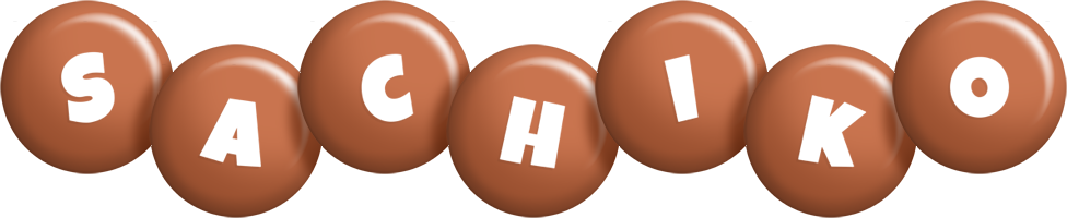 Sachiko candy-brown logo