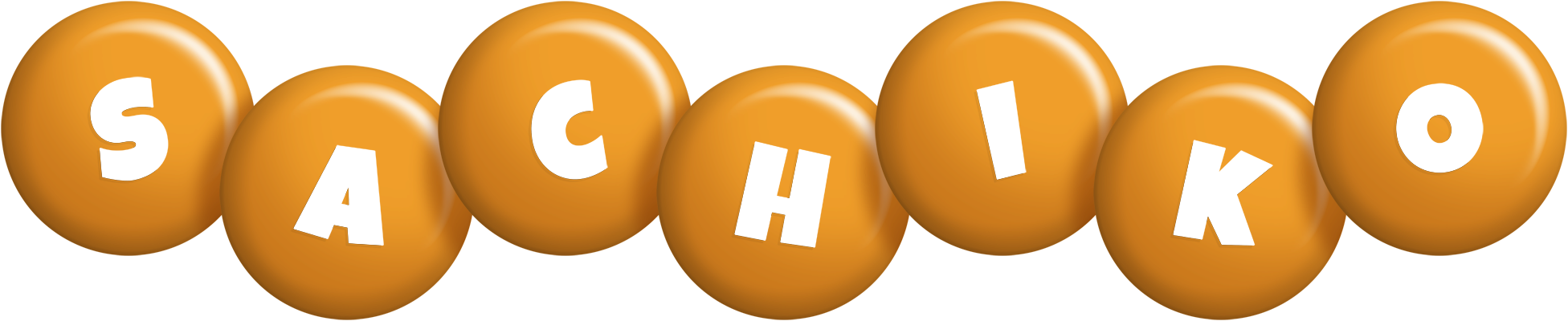 Sachiko candy-orange logo