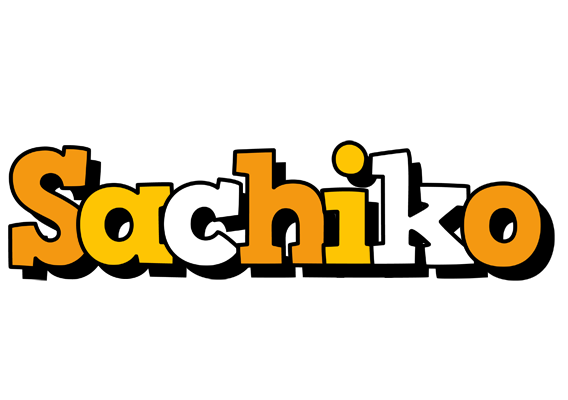 Sachiko cartoon logo