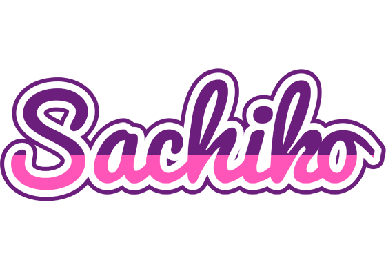 Sachiko cheerful logo