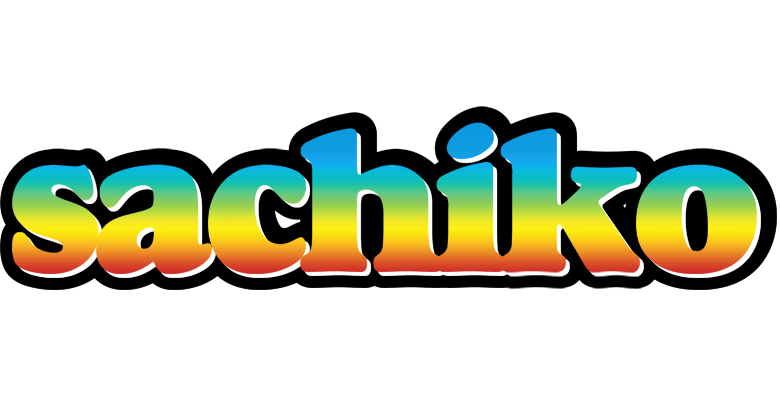 Sachiko color logo