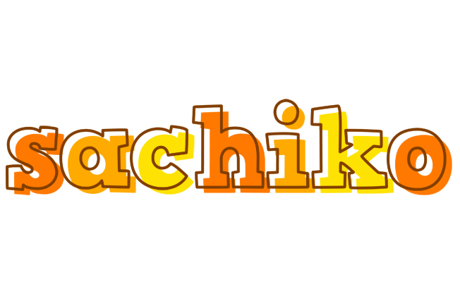 Sachiko desert logo