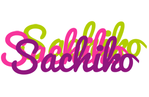 Sachiko flowers logo