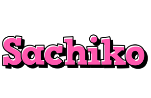 Sachiko girlish logo