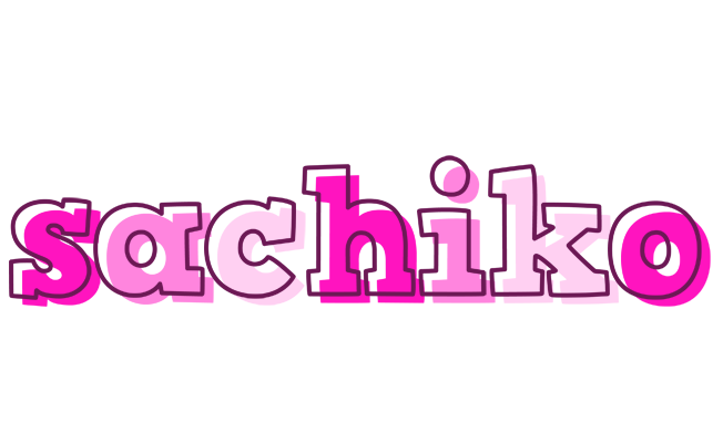Sachiko hello logo