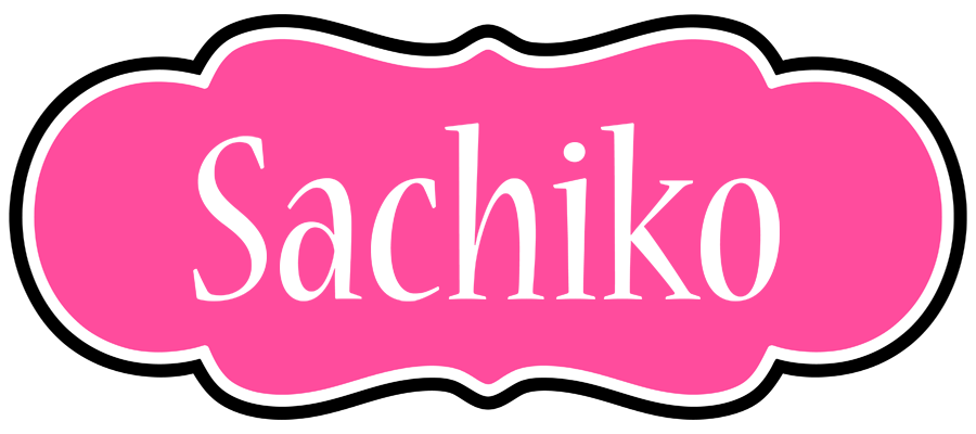 Sachiko invitation logo