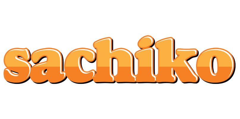 Sachiko orange logo