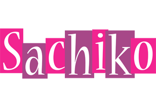 Sachiko whine logo