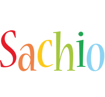 Sachio birthday logo