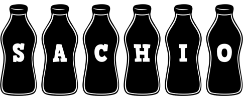 Sachio bottle logo