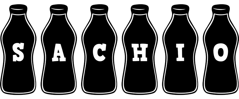 Sachio bottle logo