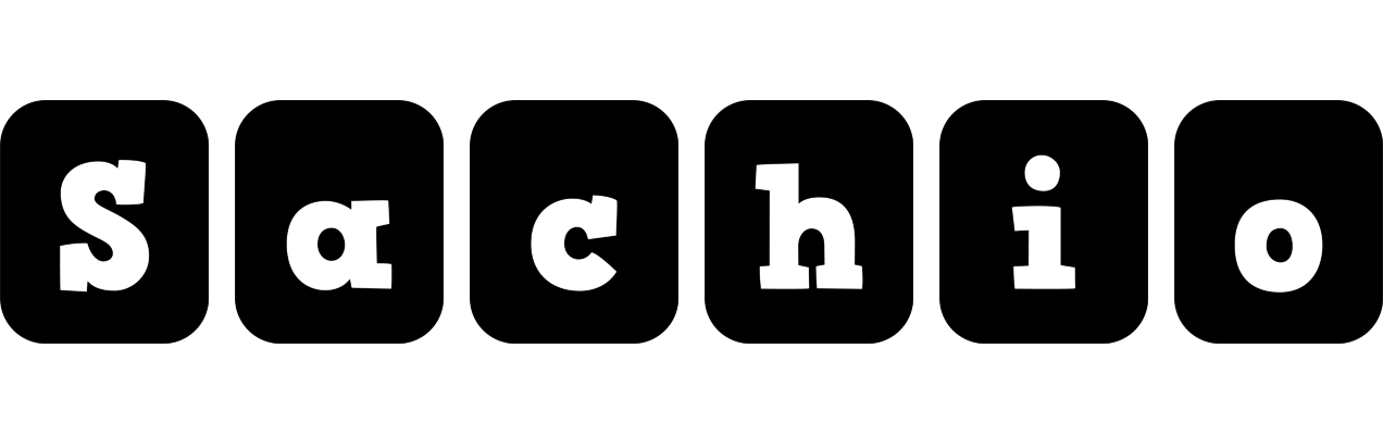 Sachio box logo